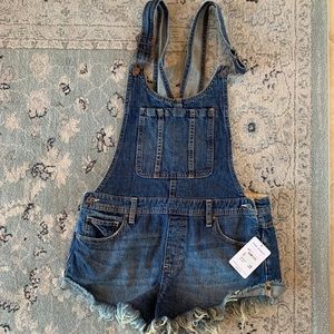 BNWT Free People Overall Shorts.